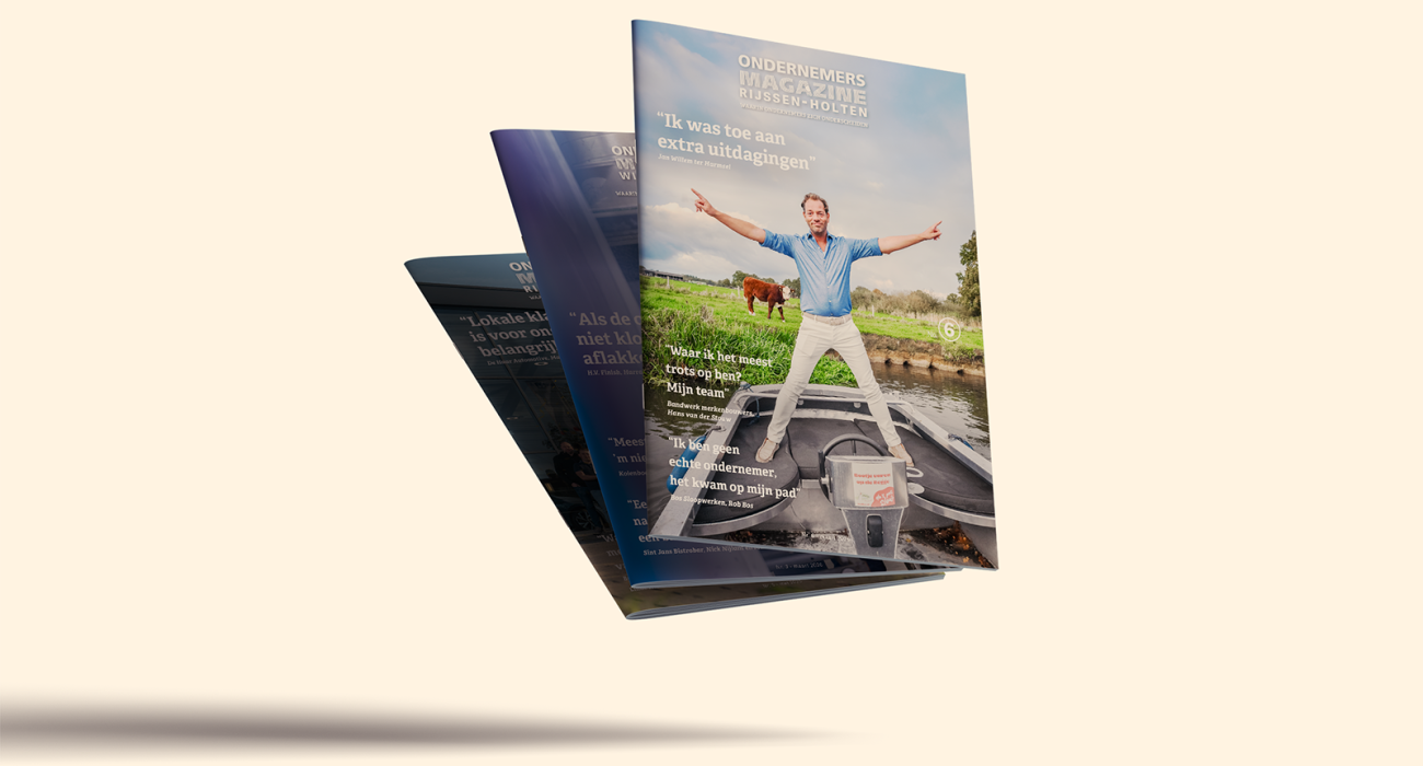 Project afbeelding voor Ondernemersmagazine Rijssen-Holten 